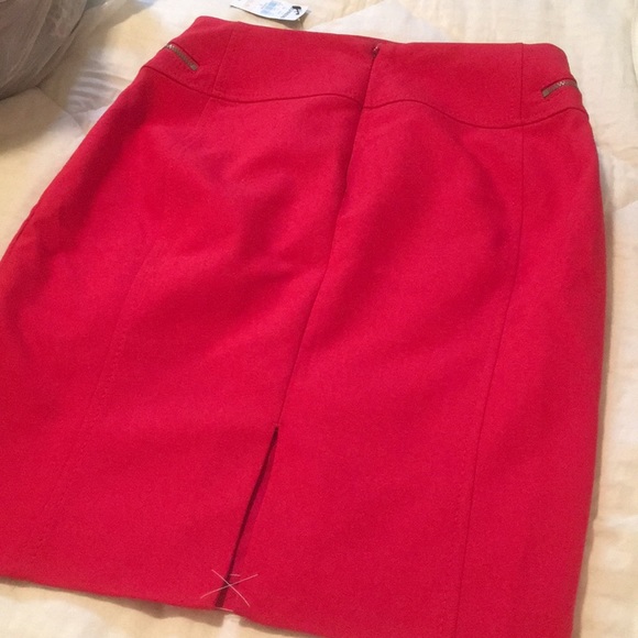 Express red pencil skirt - Picture 3 of 4